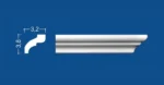 Stiropor lajsna SLU-708 (E-6)