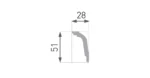 Stiropor lajsna SLU-742 (E-32) - Image 3