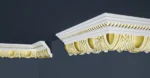 Stiropor ornament lajsna B-34 Gold - Image 2